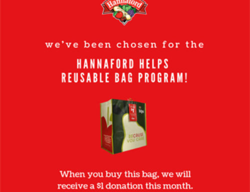 Hannaford Chooses A House for Me for September Reusable Bag Program